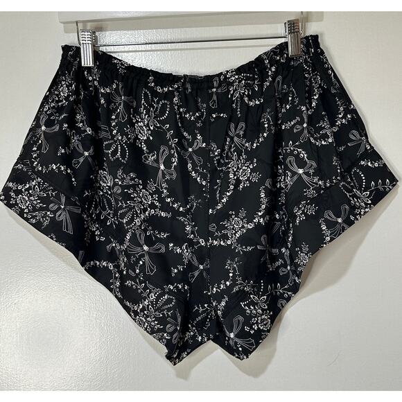 Free People Intimately Beauty Sleep Short Pajama Set 2 Piece Black Sz Small NWOT - Picture 15 of 16